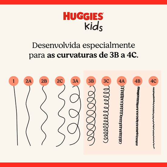 Shampoo Huggies Kids Super Crespinhos 360ml